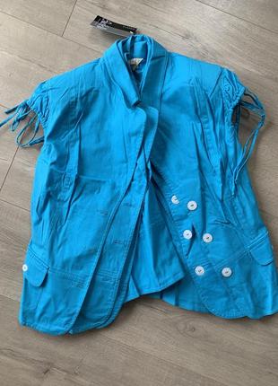 Блуза / сорочка тканина льон