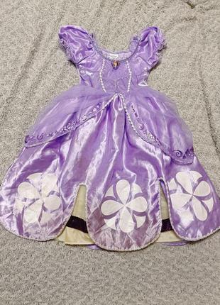 Карнавальна сукня софия принцеса disney 5-6 років