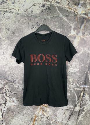 Мужская крутая оригинальная футболка hugo boss размер s