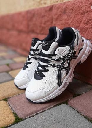 Asics gel kahana 8 белые с черным