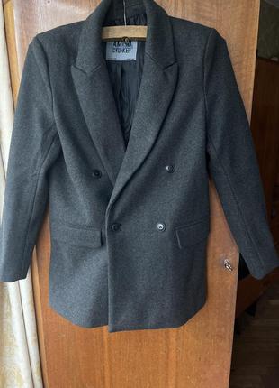 Піджак сірий