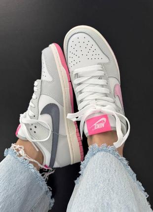 Кроссовки nike dunk low ‘520 pack pink'