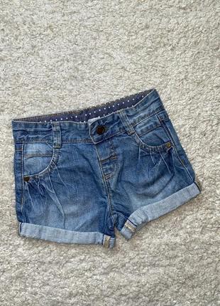 Класні джинсові шортики на 18-24 міс mini club