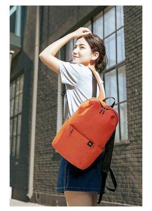 Рюкзак xiaomi mi casual daypack orange 10л