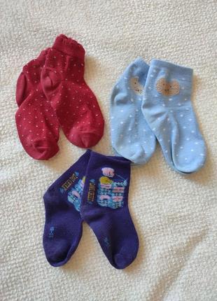 Шкарпетки на 5 років. носочки для дівчинки