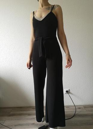 Комбинезон с брюками палаццо