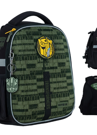 Kite рюкзак школьный каркасный tf24-555s education transformers