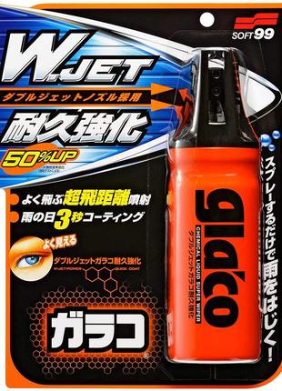 Soft99_glaco „w” jet strong — экспресс антидождь