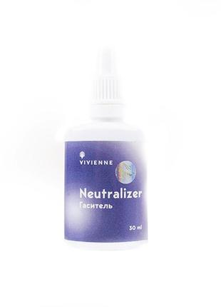 Гасник neutralizer клею vivienne 30 ml, нейтралізатор клею під час нарощування вій