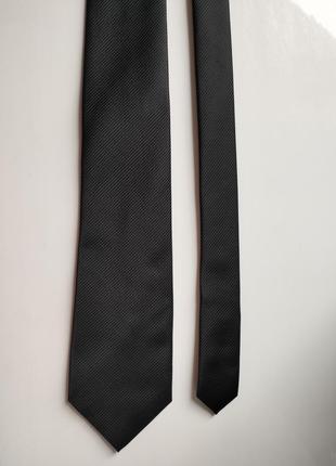 Чорна класична краватка галстук m&s