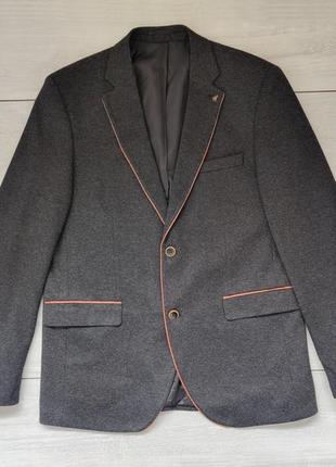 Качественный мужской красивый легкий пиджак известного бренда wam denim 56 р