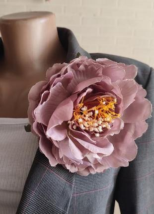 Цветок брошка, большой цветок украшение на а одежду