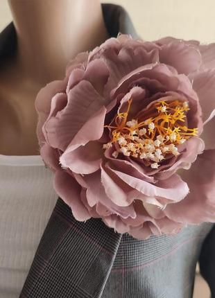 Цветок брошка, большой цветок украшение на а одежду