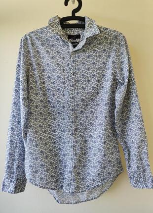 Мужская классическая рубашка / рубашка хлопковая