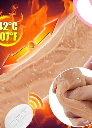 Вібрувальний фалоїмітатор, вібратор, реалістичний пеніс, член, інтимні іграшки для жінок