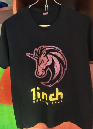 Футболка черная. новая. коттон