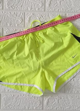 Nike новые шорты желтые р.s
