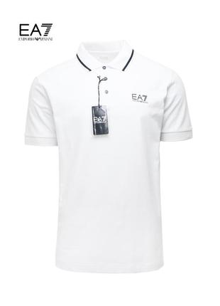 Мужская премиум поло футболка emporio armani оригинал [ xxl-3xl ]