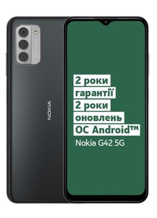 Мобільний телефон nokia g42 6/128 gb grey