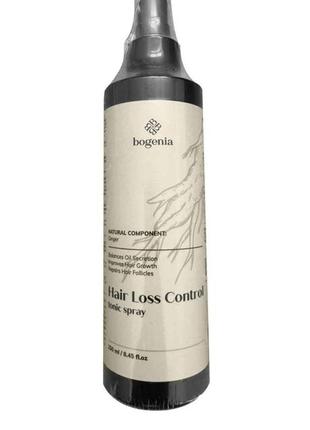 Лікувальний спрей-тонік проти випадіння волосся hair loss control bogenia bg415 - №004