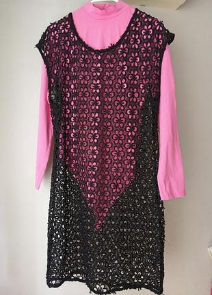 Платье туника кружево