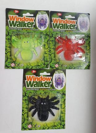 Іграшки павуки тянучкі window walker