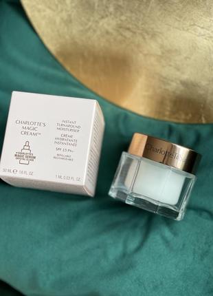 Антивозрастной увлажняющий крем charlotte tilbury charlotte's magic cream + сыворотка