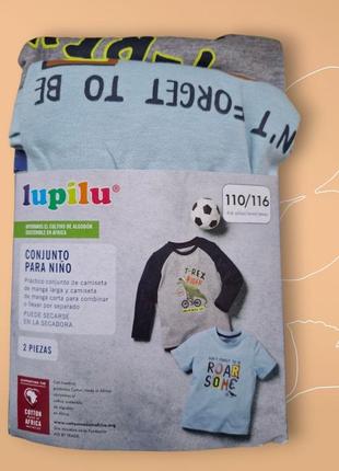 Комплект реглан +футболка lupilu