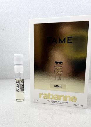 Rabanne fame intense парфюмированная вода для женщин