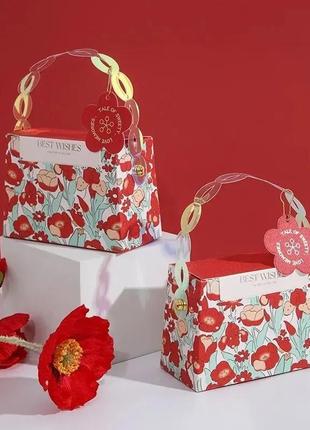 Подарочная упаковка сумочка для бижутерии