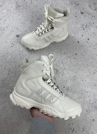 Adidas y-3 yohji yamamoto gsg9 white черевики оригінал