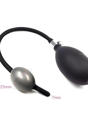 Надувная силиконовая заглушка для пениса, расширители, уретральный звук, мужской...