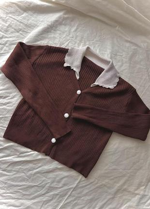 Кардиган кардиган топ топ топик блузка