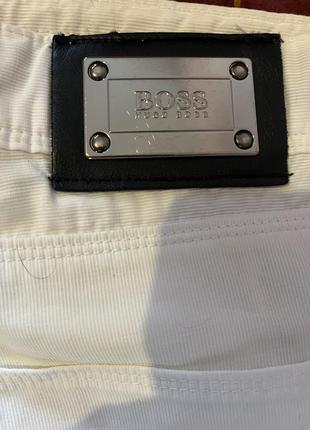 Чоловічі брюки білі оригінальні hugo boss