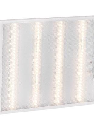 Светильник светодиодный офисный delux cfq led 45 36w 4000k (595*595) призм