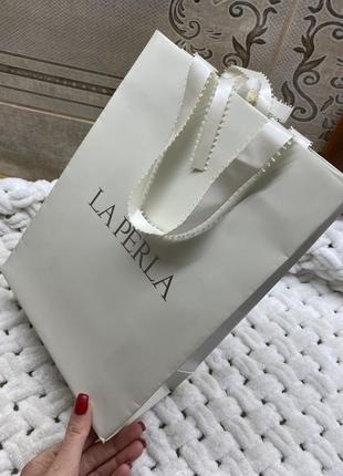 La perla магазин нижньої білизни / пакетик брендовий / дороге упакування брендове ( є обмін )