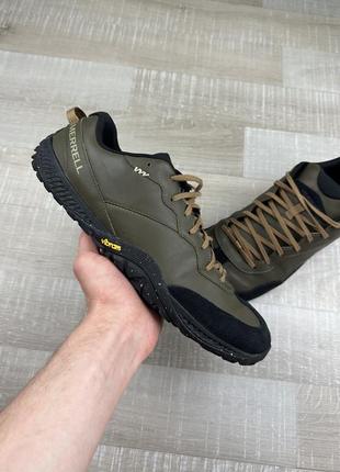 Оригінальні чоловічі кросівки merrell trail glove 6 vibram шкіряні1 фото