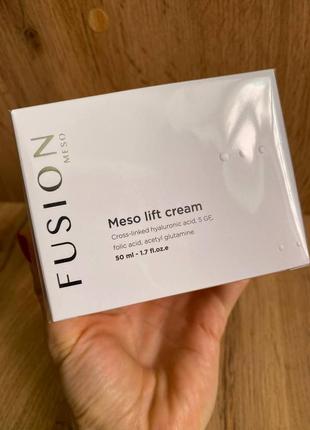 Мощный лифтинг-крем для ежедневного применения hb aesthetics fusion meso lift cream, 50 мл