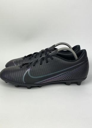 Бутси nike vapor 13 club fg mg at7968-010 оригінал чорні розмір 41.5 - 42