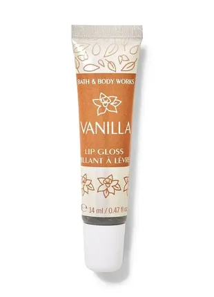Блеск для губ bath and body works vanilla