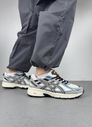 Жіночі кросівки asics gel-venture 6 grey асікс сірого кольору