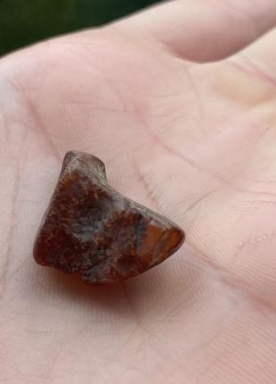 Бурштин необроблений камінь натуральний бурштин 22*13*11 мм