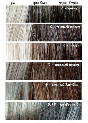 Краска для маскировки седины lisap man color dandy