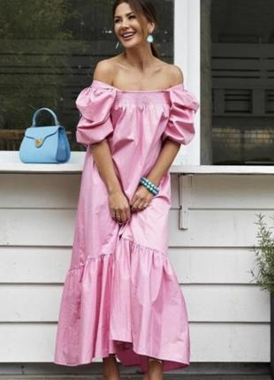 Сукня hm, рожева сукня