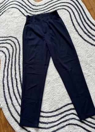 Cтильные брюки с высокой посадкой cropp + подарок пояс