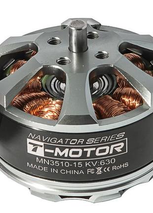Мотор t-motor mn3510-15 kv630 3-4s 495w для коптеров