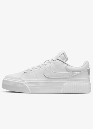 Nike court legacy lift white 37