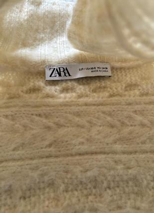 Стильний кроп светр zara 2