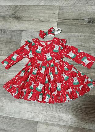 Сукня з новорічною тематикою
