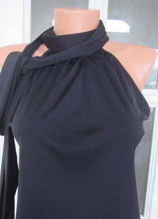 Блуза ззавязкою через шию від express